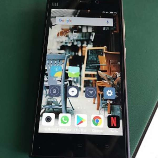 小米3 16gb 黑 NFC android pay+  MIUI 9 閃電順暢