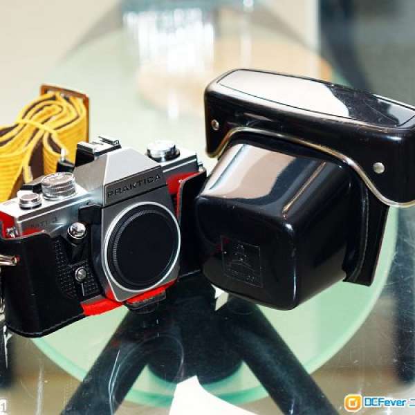 【新凈】德製PRAKTICA MTL3相機(M42 接口)連原装真皮相機套