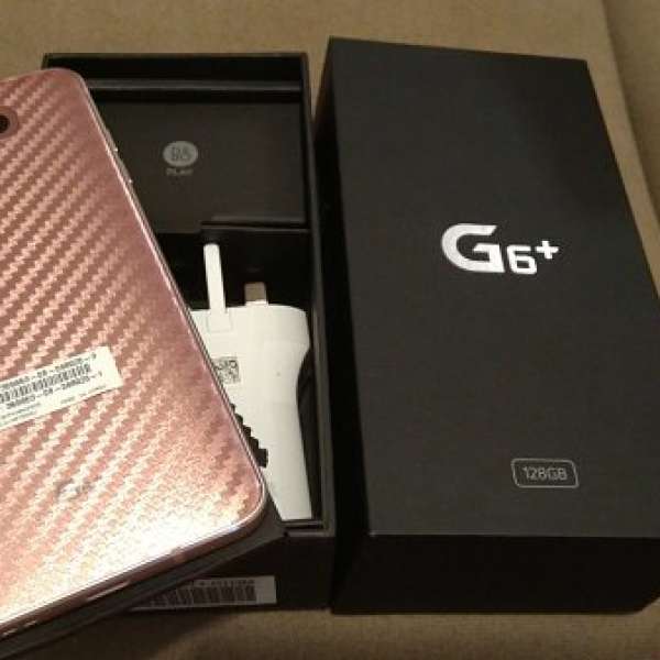 LG G6+ 128gb 粉金色