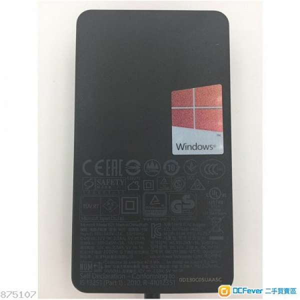 Microsoft Surface Pro 3/4 Power Supply 36w原廠火牛  95%新