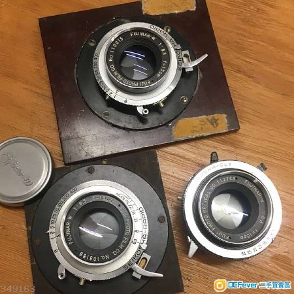 4x5 fujinon w lens 150/6.3 large format 大底 45