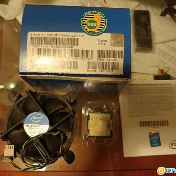 Intel core i5-4440 3.1Ghz 盒裝