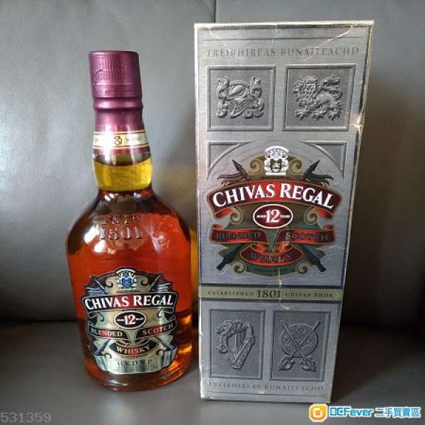 芝華士 Chivas Regal 12 Years Whisky 全新連盒