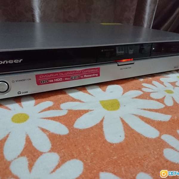 先鋒pioneer DVR-340H 80GB錄影dvd碟機