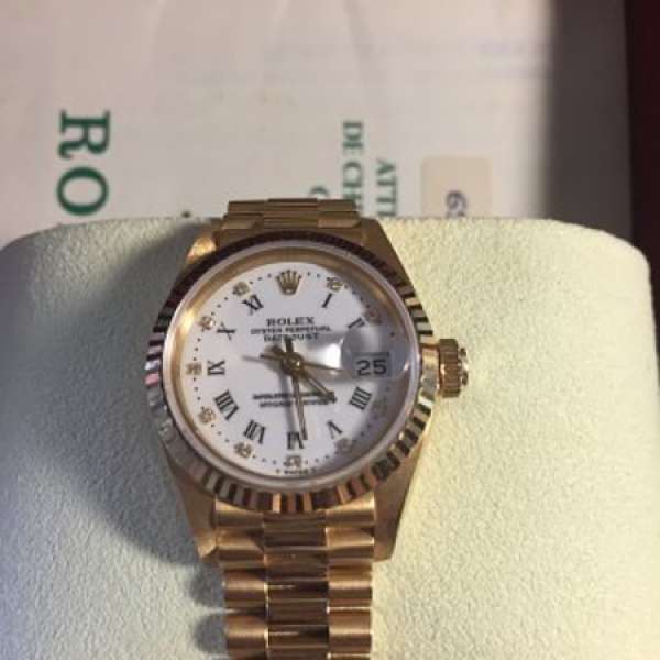 極新凈Rolex 69178 日歷鑽石金錶