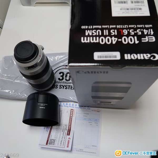 Canon EF 100-400mm f4.5-5.6L IS II USM 有保養