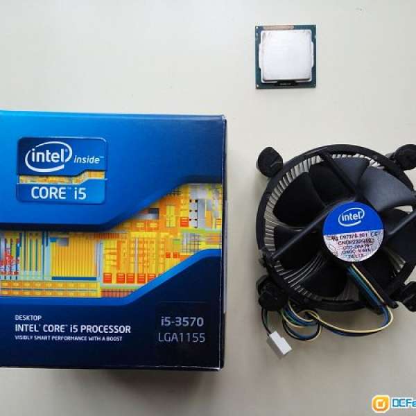 i5 3570 with box and fan