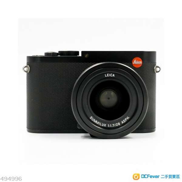 New Leica Q Camera Black Full Frame  call 96159530 行貨