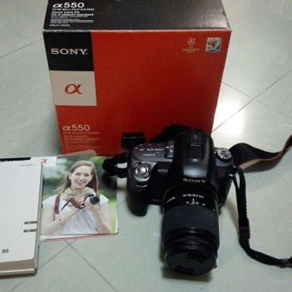 Sony A550+3鏡