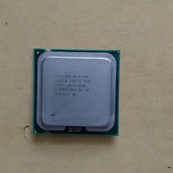 Intel® Core™2 Duo Processor E7400