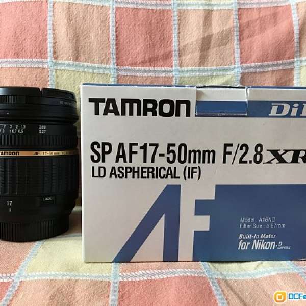 Tamron SP 17-50mm F2.8 XR for Nikon