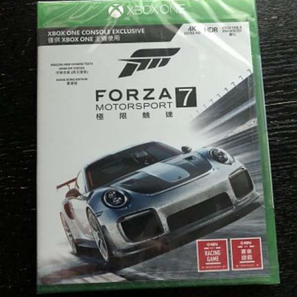 xbox one 全新未開 FORZA 7