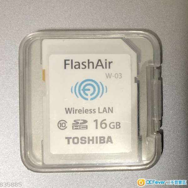 TOSHIBA FlashAir SDHC CL10 16GB