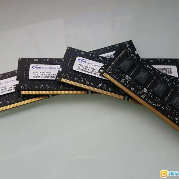 Team DDR3 1600 4GB