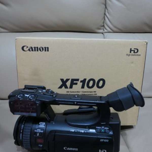 代友出售 Canon XF100 1080高清攝錄機 (全套)