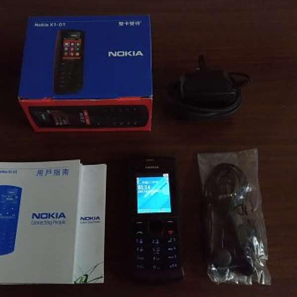 Nokia X1-01 紅色 雙卡雙待 手提電話