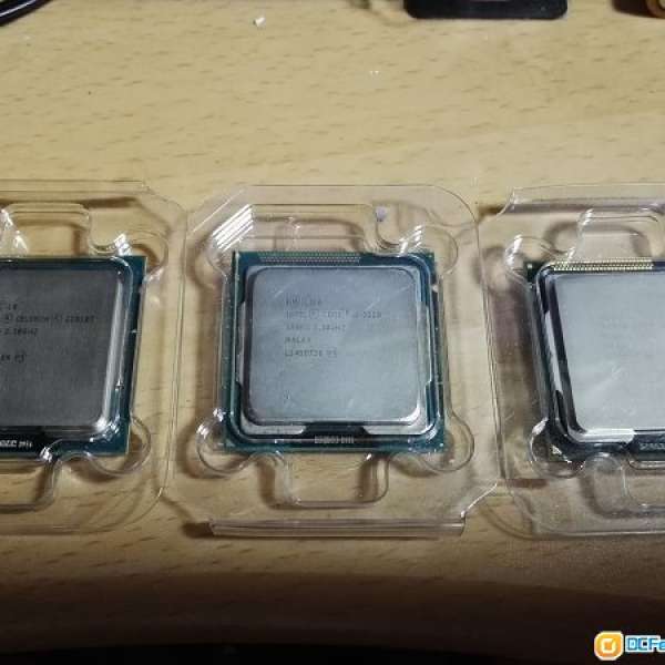 Intel Socket 1155 CPU 3粒