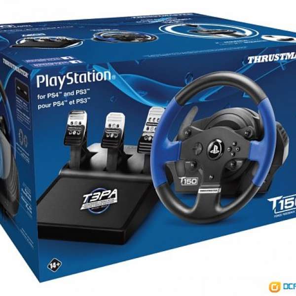 (現貨)媲美G29 全新水貨 Thrustmaster T150 RS Pro 軚盤  配備T3PA3腳踏(PS4/PS3/PC...