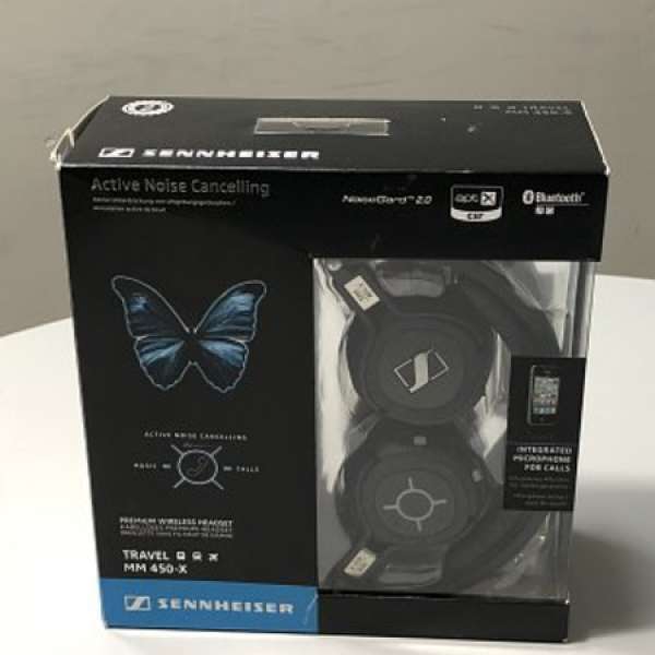 Sennheiser MM 450-X 藍芽抗噪耳機