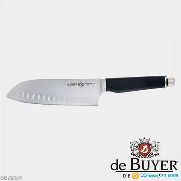 *半價 De Buyer FK2 刀* 法國廚師頂級評價* (法國製造) 碳纖日式三德主廚刀17cm