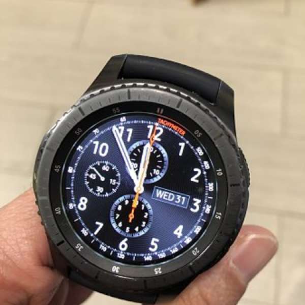 Samsung Gear S3 Frontier 有保養，95成新