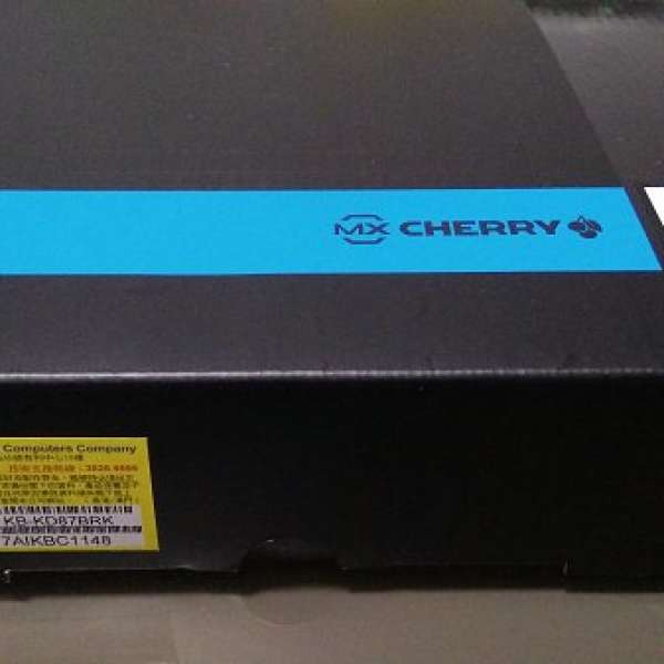 出售IKBC KD87 PBT機械鍵盤(MX Cherry荼軸/PBT倉頡碼鍵帽)