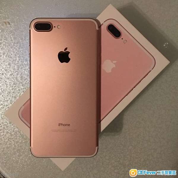 iPhone 7plus 256 rose gold