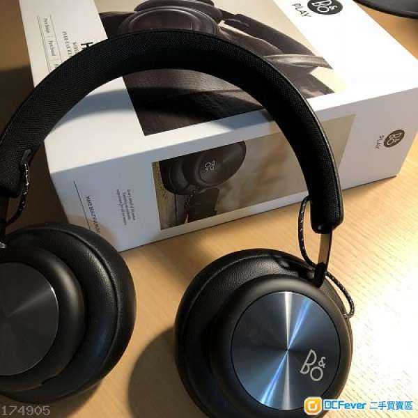 B&O Play H4 Black Bluetooth Headphone