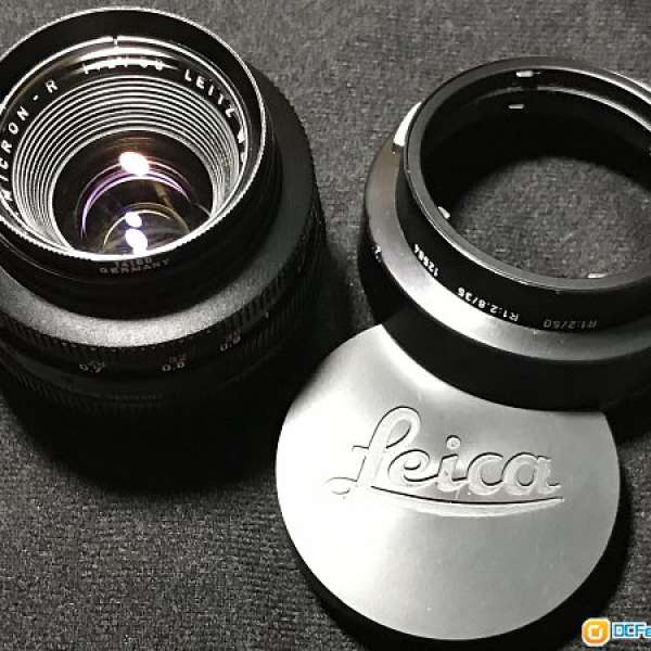 Leica R 50mm F2.0 (跟原裝filter ring 及 filter)