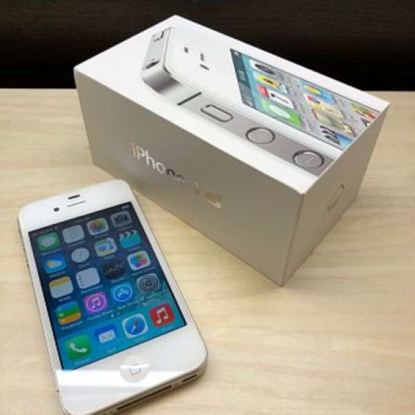 ​ 超新淨iPhone 4s 16GB 白色，新電， iOS 7.1.2，收藏極品