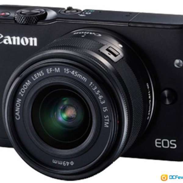 全新 Canon EOS M10 連 EF-M 15-45mm f/3.5-6.3 IS STM 套裝，一年保養