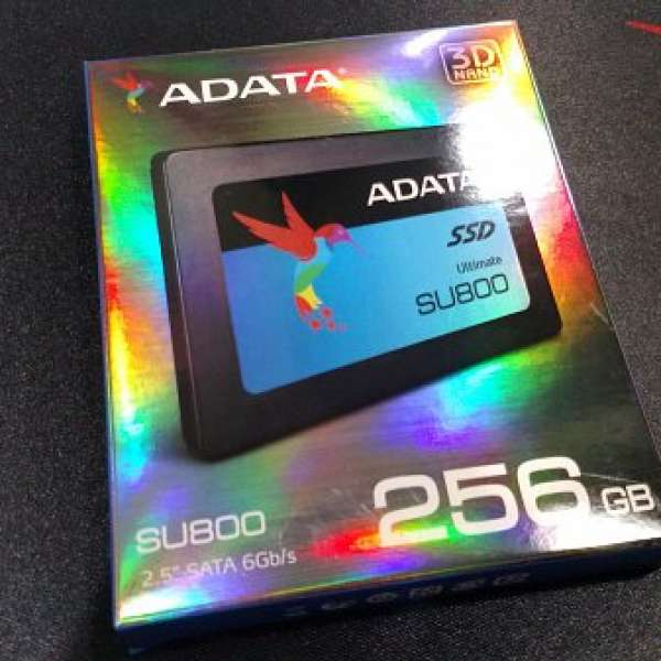全新ADATA SU800 256GB SSD 有保至2021年1月6日