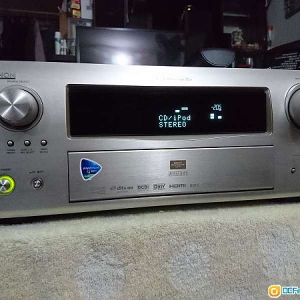 天龍DENON AVR-3808 7.1 AV AMP（不正常）