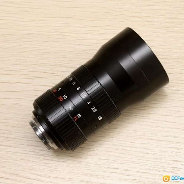 Fujinon 75mm f1.8 C mount lens (m4/3)
