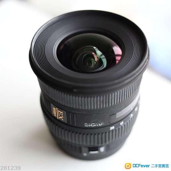 50%新 Sigma 10-20mm f4-5.6 EX HSM DC (Canon mount)