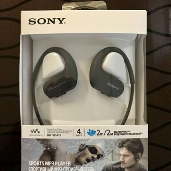 Sony NW-WS413 防水運動MP3 播放器耳機