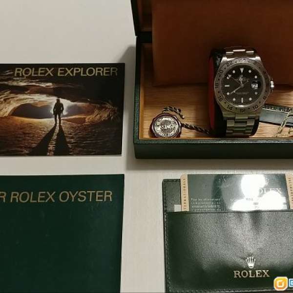 Rolex explorer II 16570。888 絕版有内影 V 頭