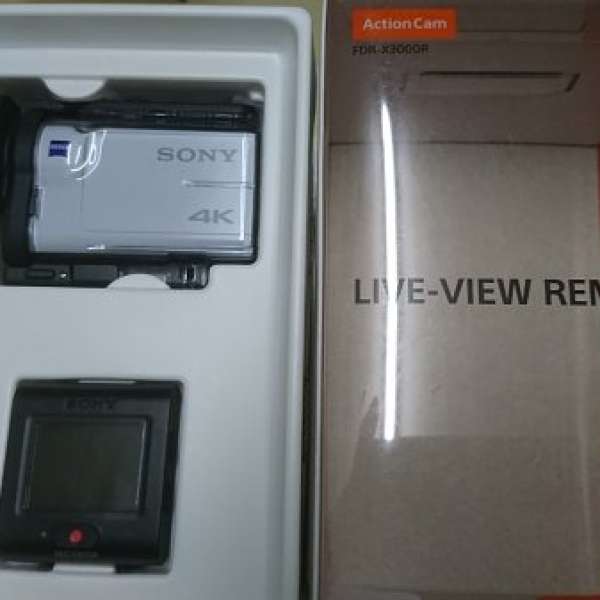 Sony FDR-X3000R Action Cam 連大量配件