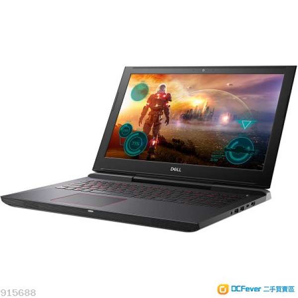 全新未開 Dell Inspiron 15 7577 Gaming Notebook 16GB 128G+1T GTX1060 TB3