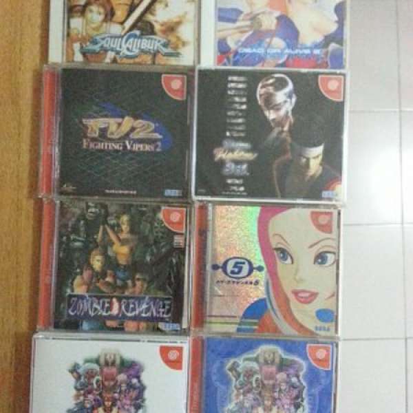 Dreamcast 遊戲一套17隻