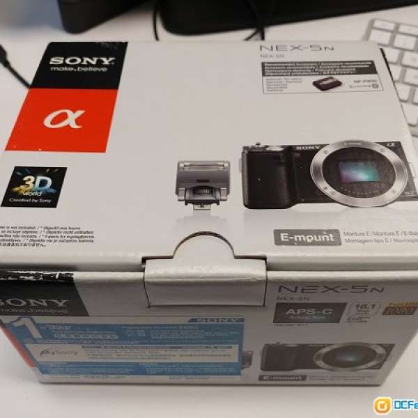 95% New Sony NEX 5N Black Body only (not 5 5R 5T)