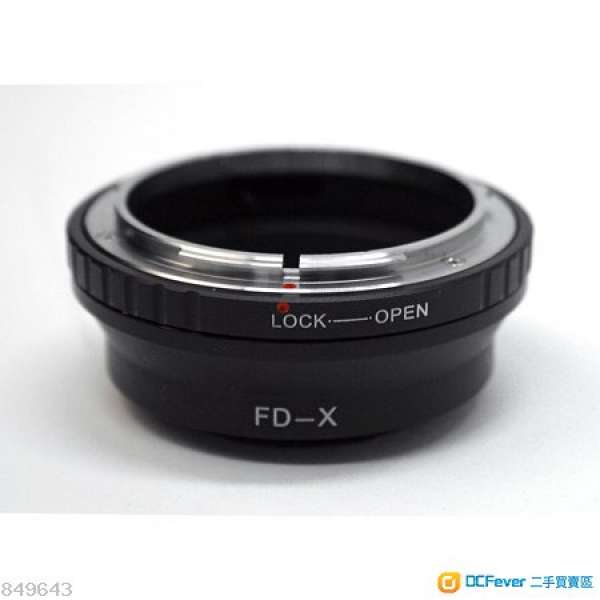 Canon FD / FL To FujiFilm X Mount Adaptor (For XH1、XT100、XT3、XPro2)