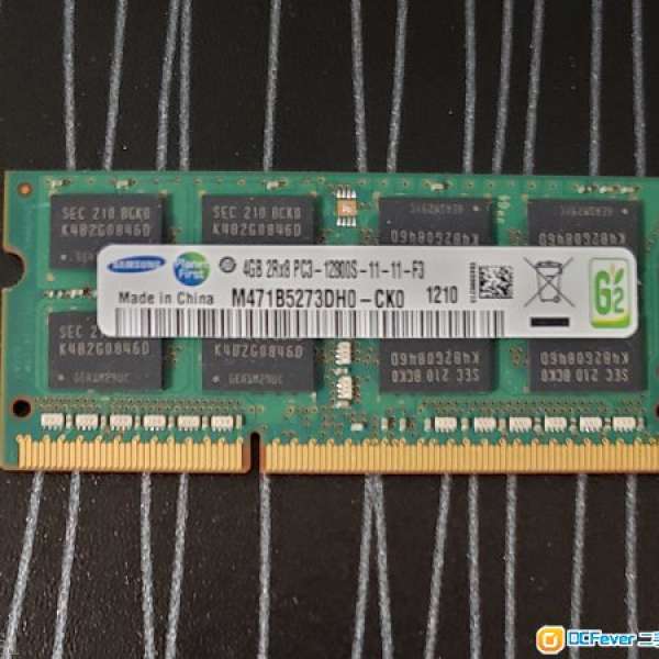 90% New Samsung 4GB RAM DDR3 1600MHz SODIMM