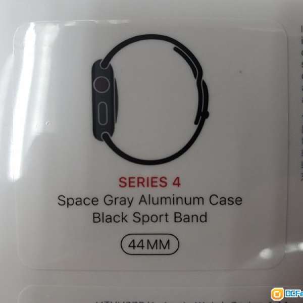 Apple watch 4 44mm 黑色 GPS+cellular 全新原封