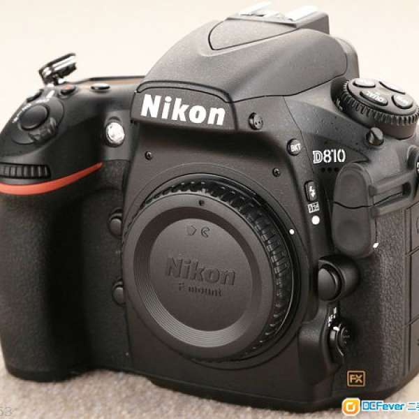 99.99新Nikon D810行貨有年半保SC178近9千蚊配件:直倒，D5電，MH-26充電器，BL-5換...