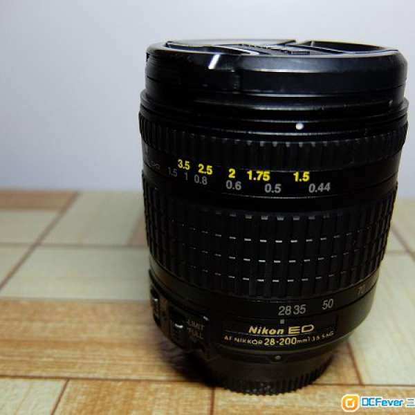 Nikon AF28-200mm f3.5-5.6G