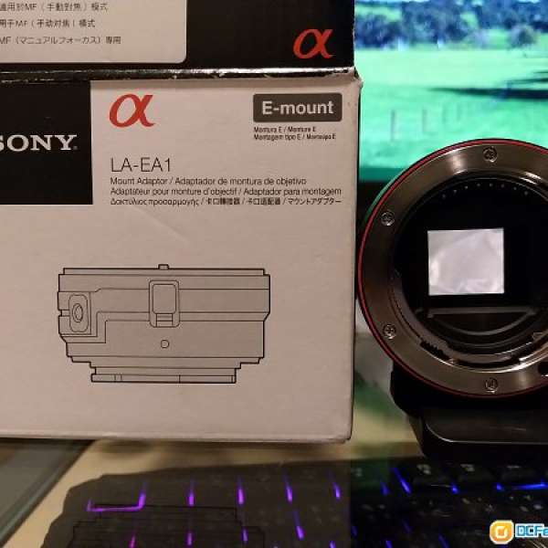 SONY LA-EA 1 A mount 轉E mount (a6000, a6300, a6500)