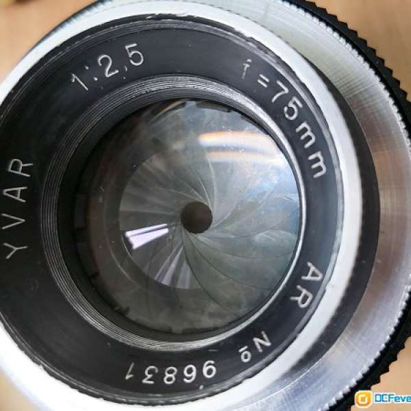 超罕瑞士電影鏡KERN 75mm F2.5可FF合用於Nikon Canon Leica Sony A7 A9 等機種