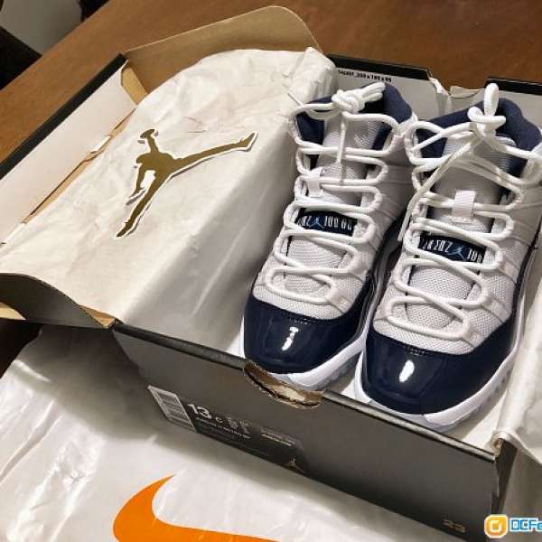 出售全新 AIR JORDAN 11 RETRO BG 幼童鞋