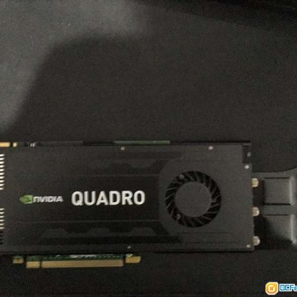 Quadro K4000 3G 專業圖形顯卡 用到4K Mon@60fps